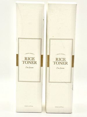 I'm from Rice Toner for Sensitive Skin, Rice Extract from Korea, 5.07oz. 2 Pack.
