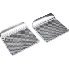 Speedway Motors Diamond Style Step Plates: Polished Aluminum Step Side Covers