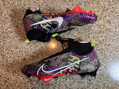 Size 10.5 - Nike Odell Beckham Jr. x Vapor Edge Pro Black Electro Purple