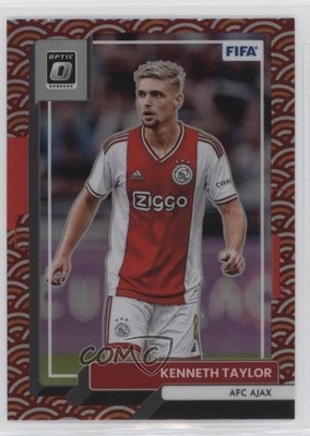 2022-23 Panini Donruss Optic Photon Prizm Kenneth Taylor #140 7m3