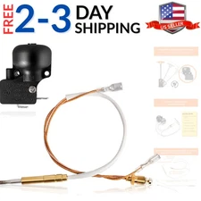 Patio Replacement Parts for Outdoor s, 13.8'' Long Thermocoupler & Dump Switc...