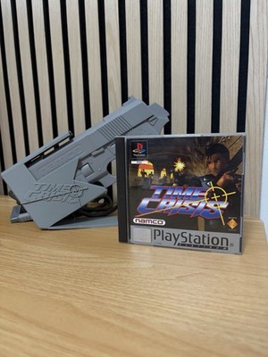 PS1: Time Crisis Spiel mit Scorpion Light Gun | Top Zustand 