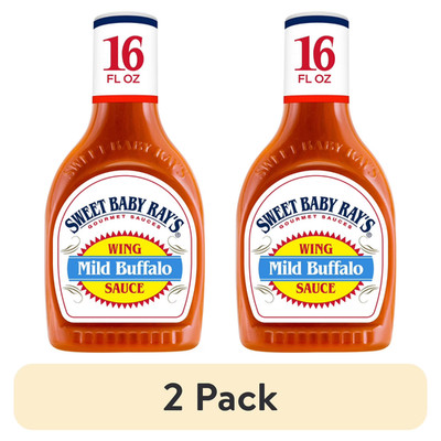 (2 pack) Sweet Baby Ray's  Mild Buffalo Wing Sauce 16 fl oz