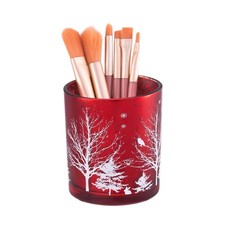 Makeup Brush Holder Organizer, Crystal Glass Cosmetic Makeup Brushes Storage ...