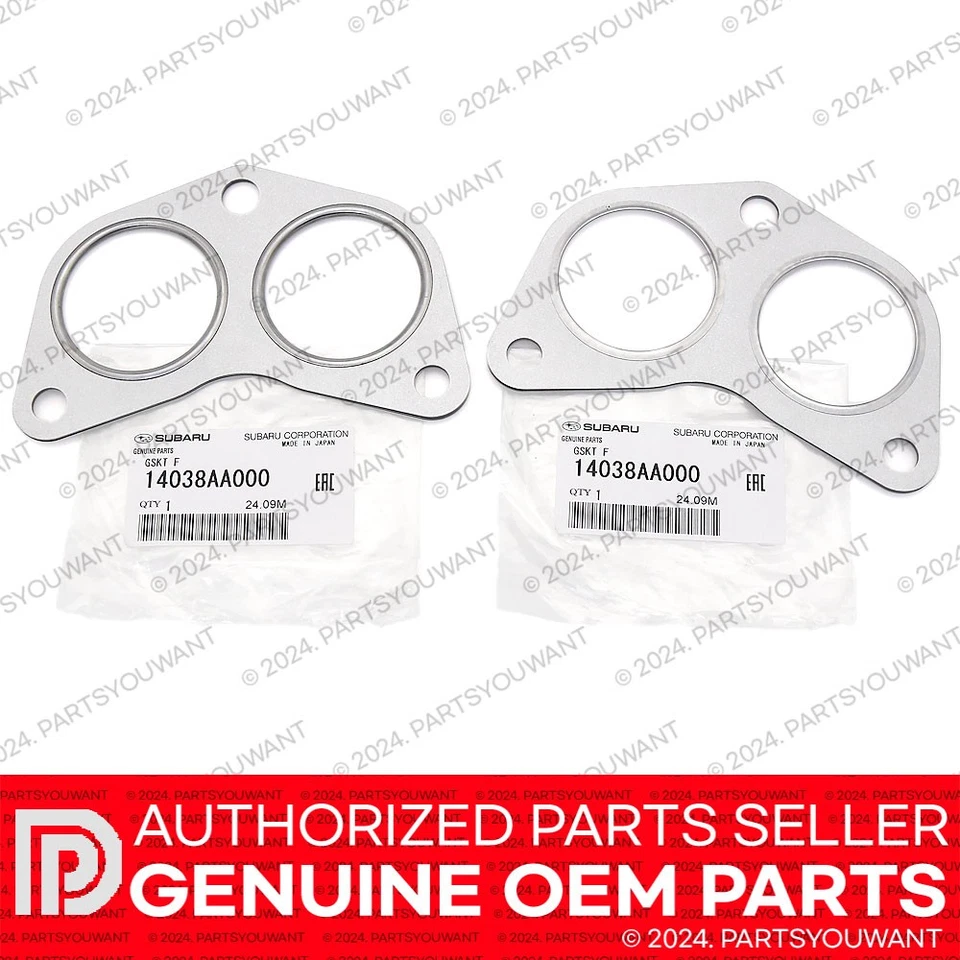 GENUINE Subaru Impreza WRX STi OEM Up Down Pipe Turbo Manifold Exhaust Gasket - image 3 of 4