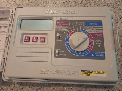 Rain Bird ESP M Controller (10 Zones, 3 Modules)   Tested & Working