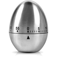 Edelstahl Eieruhr Küchenzeitmesser Küchentimer Kurzzeitwecker Edelstahl