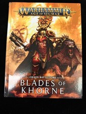 Warhammer Age of Sigmar Chaos Battletome Blades of Khorne Rulebook HC