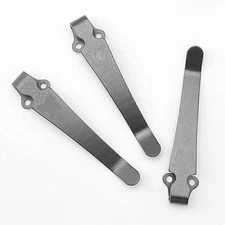 For Benchmade Griptilian Titanium Clip Deep Carry Titanium Clip DIY Pocket Clip