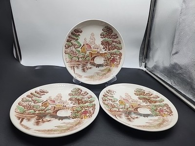 Vintage Nasco HOLIDAY Dinner Plate Japan  Transferware