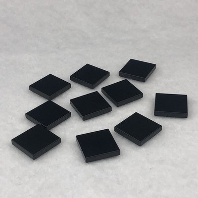 LEGO 3068 Black Tile 2 x 2 (x10)