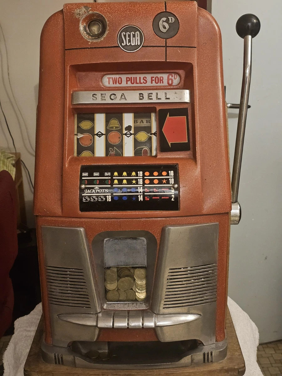Machine à sous ancienne The Clock – Legend Factory | Brocante en