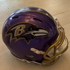 Ray Lewis Signed Baltimore Ravens Mini Helmet