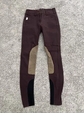 Tailored Sportsman Trophy Sock Bottom Women’s Breeches Size 22 Burgandy
