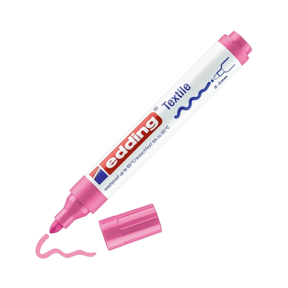 EDDING 4500 TEXTILMARKER ROSA TEXTIL-MARKER NEU