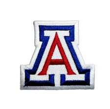 Arizona Wildcats Logo Embroidered 3in Iron / Sew-On Patch