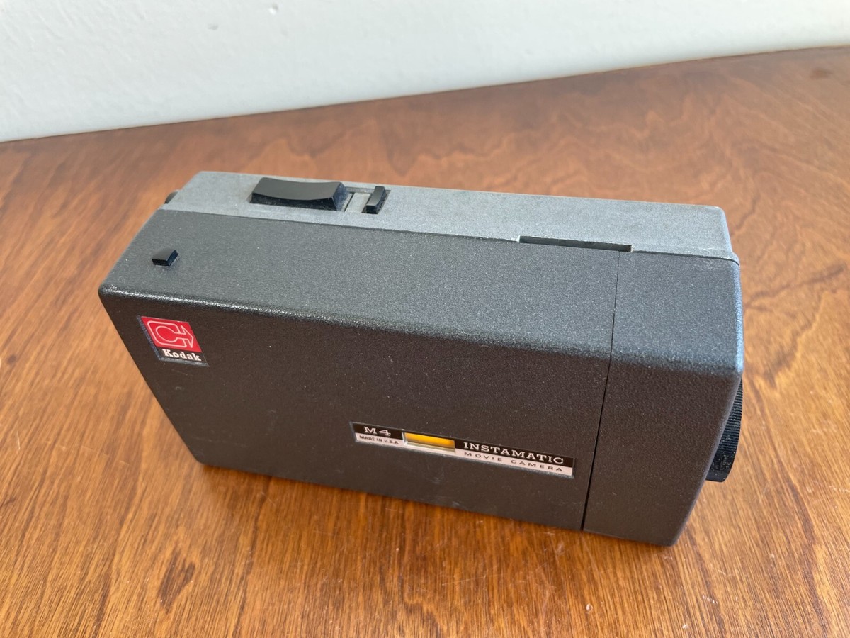 Caméra Instamatic Ciné M4 KODAK Super 8 – Vintage – Fonctionnelle