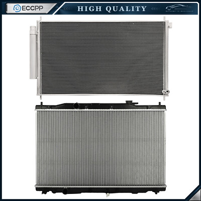 Automotive Aluminum Radiator & AC Condenser Cooling Kit For 2015-2016 Honda CR-V