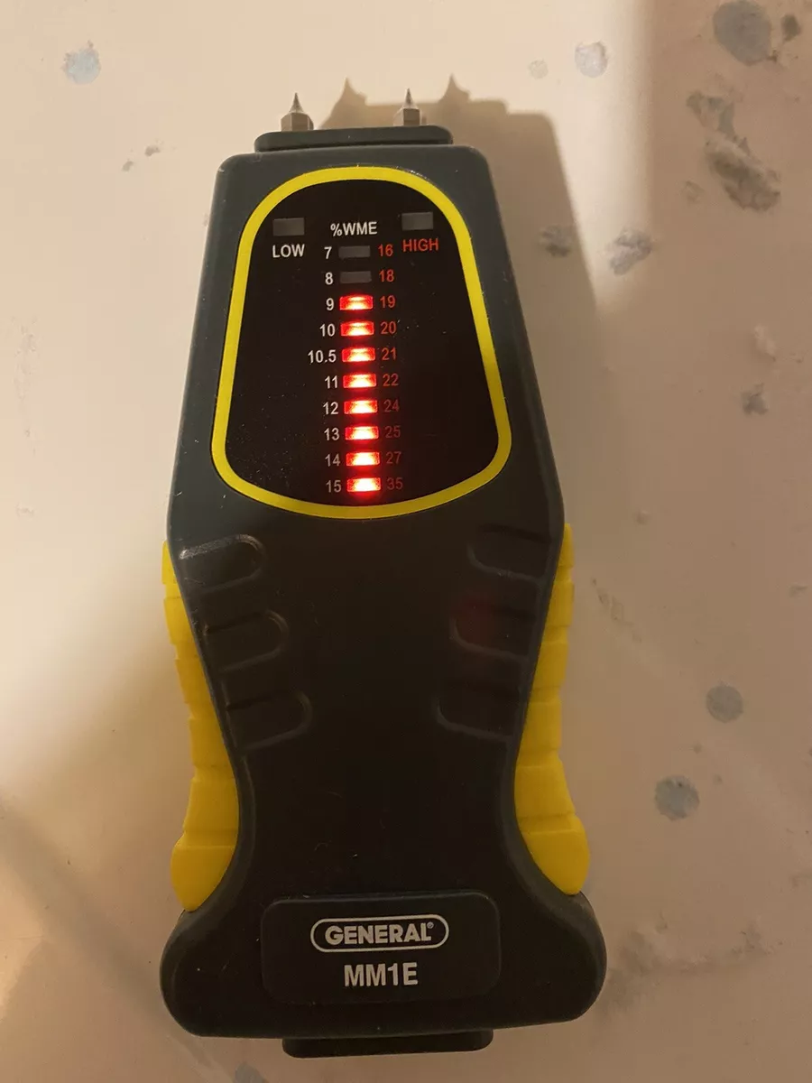 General Tools MM1E Moisture Meter Pin Type LED Bar Graph