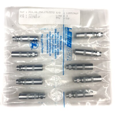 LEMO PCA-0S-250-CTLC27Z Coaxial Circular Push Pull Connector Receptacle 10 pcs