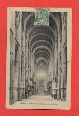 TOURS - Interior of Notre Dame la Riche (4605)