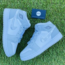 Nike Air Jordan 1 Low White Grey Camo Uk 6 Eu 40 Order Confirmed For Sale Online Ebay