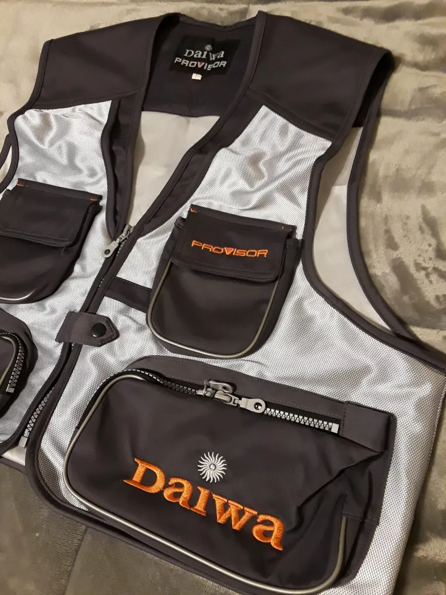 New DAIWA PROVISOR Fishing VEST- Size X- LARGE | eBay