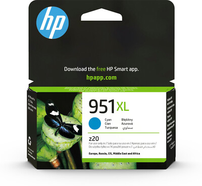 HP 951XL High Capacity Tintenpatrone Cyan - (CN046AE) In-date