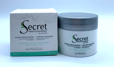 Secret Professionnel by Phyto Detox Maske Behandl. Kophaut & Haaren 200ml G109