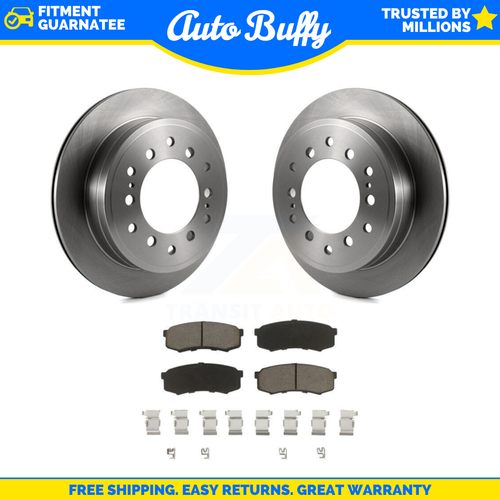 Complete Front Disc Brake Kit For Toyota 4Runner, Tacoma, FJ Cruiser - Rotors, Calipers, Pads