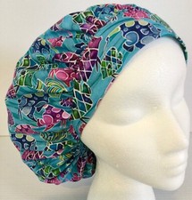 Fish Adjustable Scrub Cap Medical Bouffant Medium Surgery Hat Veterinarian