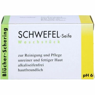 BLÜCHER-SCHERING GMBH & CO. KG SCHWEFEL SEIFE Blücher Schering 100 g PZN04315663