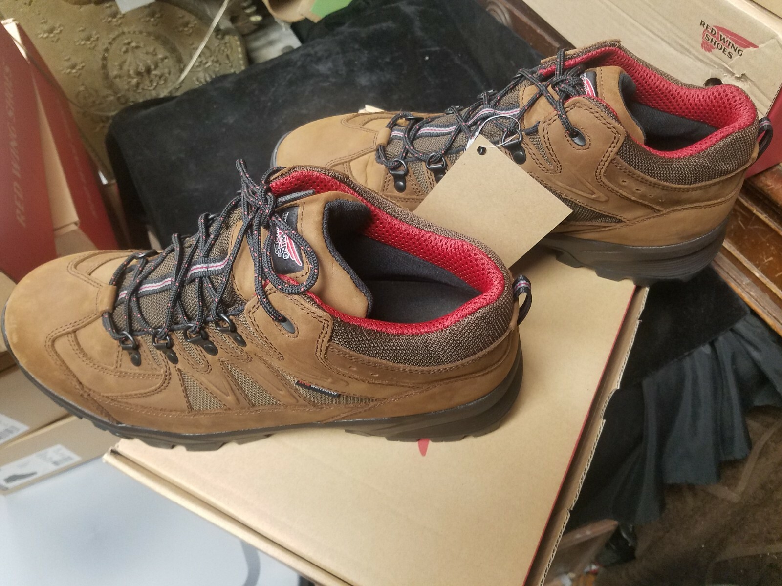 Waterproof Soft Toe Brown Hiker Boot 