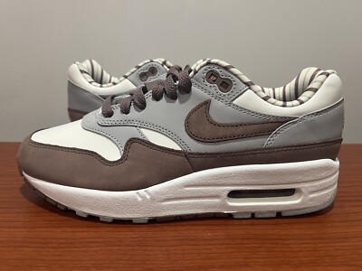 Nike Air Max 1 Low Premium Men s Size 5.5 Shima Shima White Plum FB8916-100