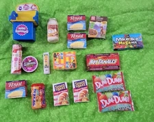 Zuru Mini Brands Lot Of 17 Grocery Candy Misc. Miniature Dollhouse Sweets Bars 
