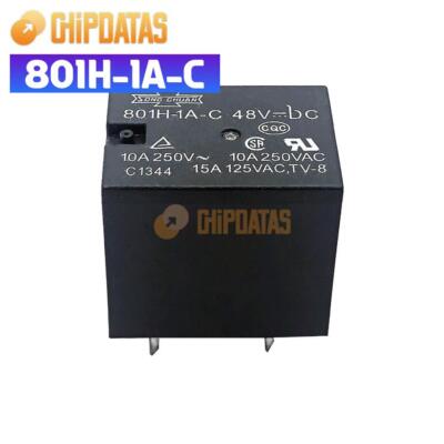 Relais 24VDC 10A 4 Broches – Modèle 801H-1A-C – Neuf – Pour Circuits De Commande électrique