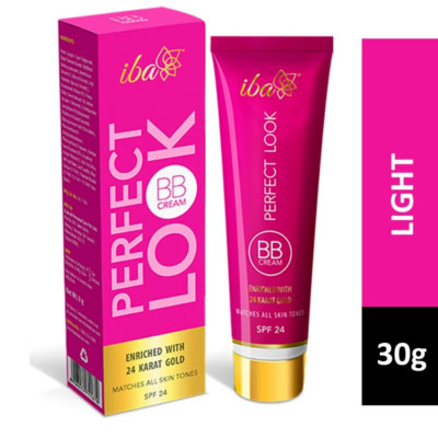 IBA Perfect Look Bb Cream With 24 Karat Gold (light Shade) (30gm)