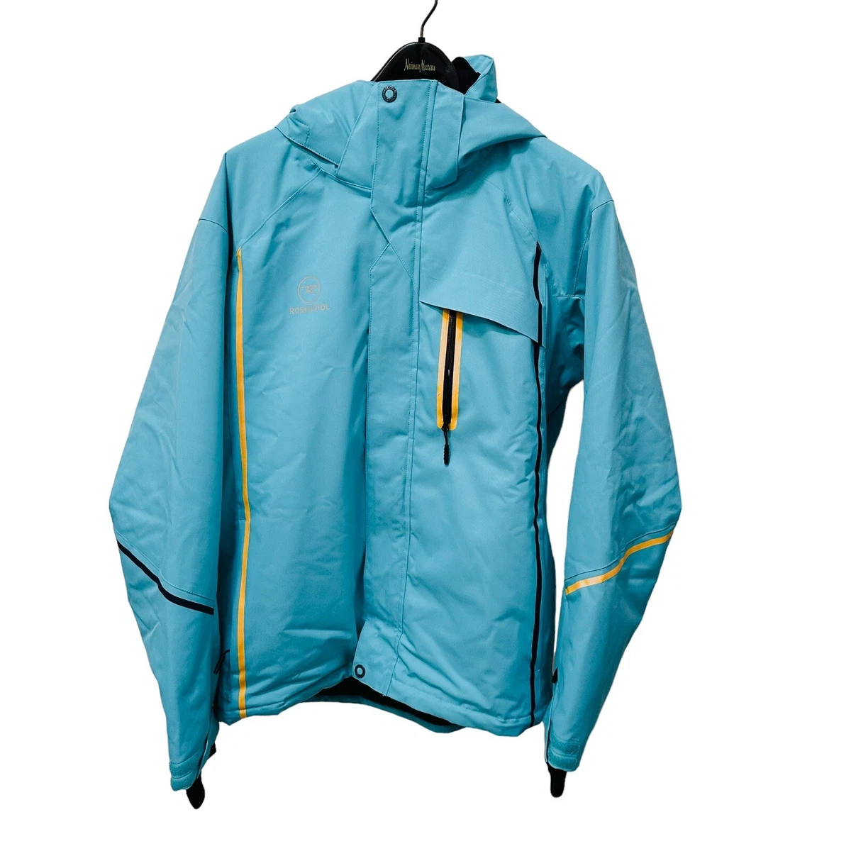 Rossignol Synergy Insulated Ski Jacket Men s bright Aqua blue Color Sz L