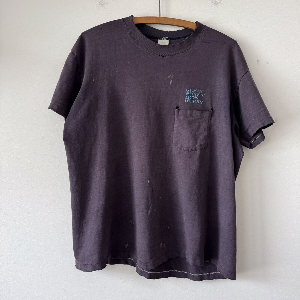 VTG Patagonia 70s The Great Pacific Iron Works Tee Short VTG Patagonia 70s The Great Pacific Iron Works Tee Short