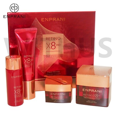 Enprani Retino Eight X8 Pro Deep Wrinkle Repair Cream Set Anti