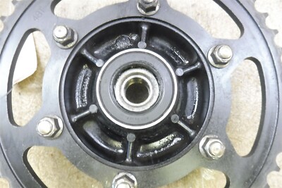 1999 Kawasaki ZX600 Ninja K153-1) rear wheel sprocket and carrier