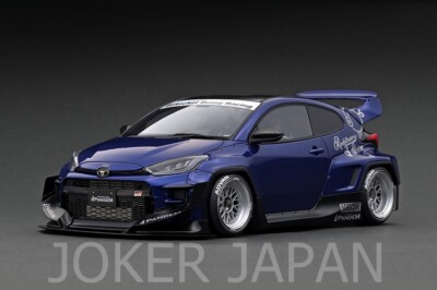 60台限定　1/18 PANDEM GR YARIS 4BA [IG2903] Ignition Model IG2903 1/18 PANDEM GR YARIS (4BA) Blue Metallic