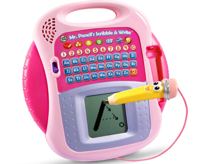 LeapFrog Mr. Pencil's Scribble & Write Pink, NEW Open/Damaged Box