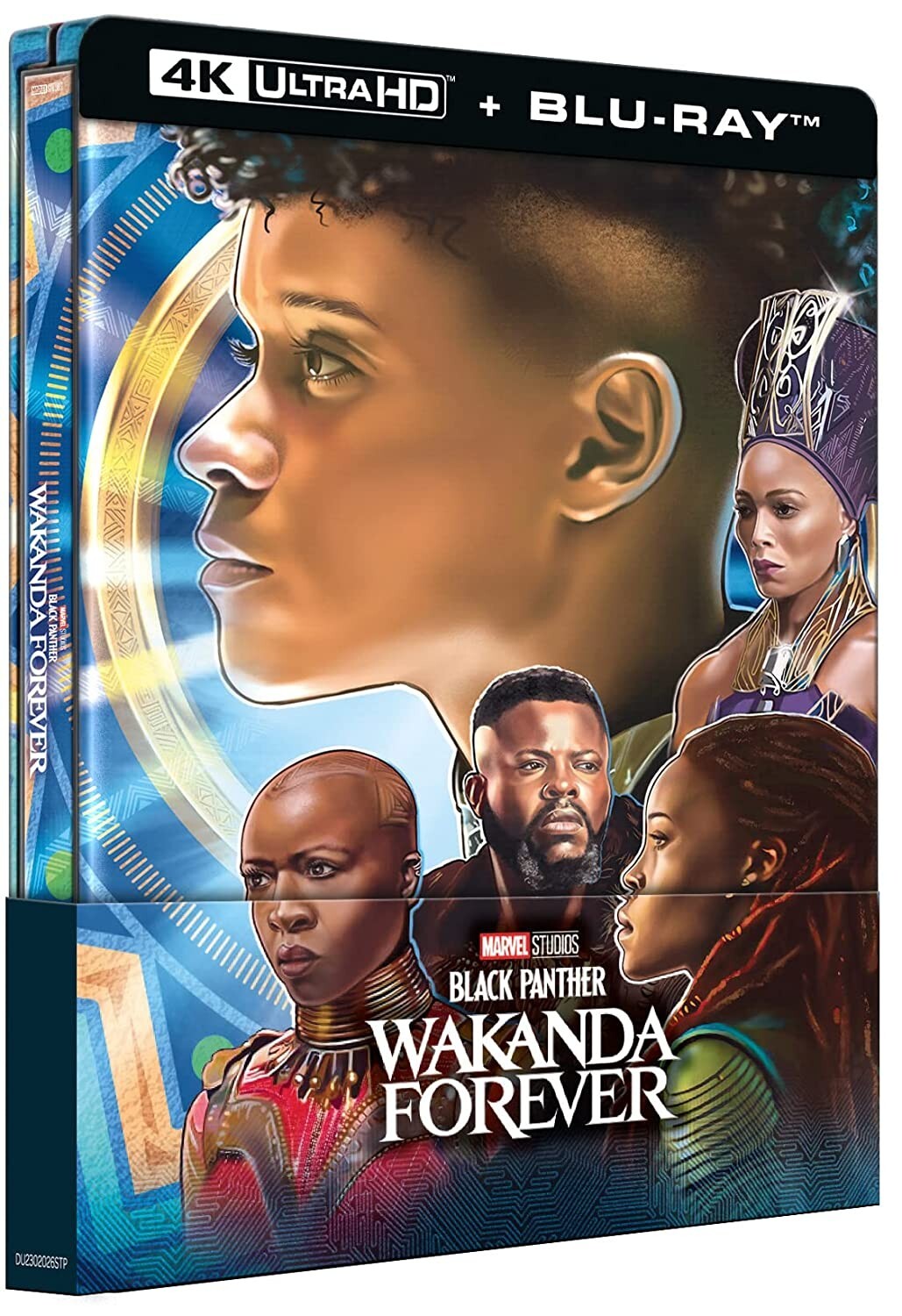 Black Panther 2: Wakanda Forever (Steelbook Wakanda) (4K UHD + Blu-ray) [Blu-r