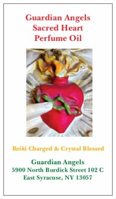 Sacred Heart Fine Oil Perfume Sample by Guardian Angels