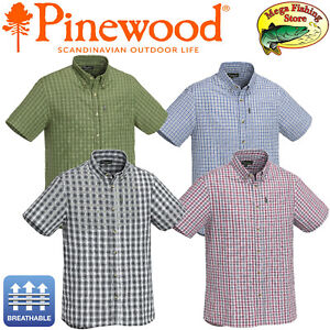 Pinewood 9032 Outdoor Herren Sommer Hemd Angel Jagd Shirt Atmungsaktiv Ebay