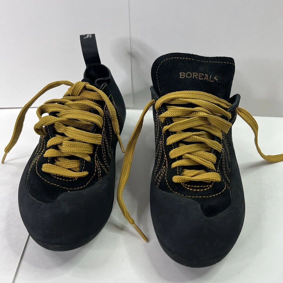 Zapatos de gimnasio Boreal Diablo Fusion S-2 para mujer negros de escalada al aire libre/interior-11-B-12 Foto 2 de 4