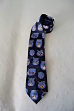 American Greetings Mens Holiday Dogs Necktie Tie Designer Christmas Dad Gift