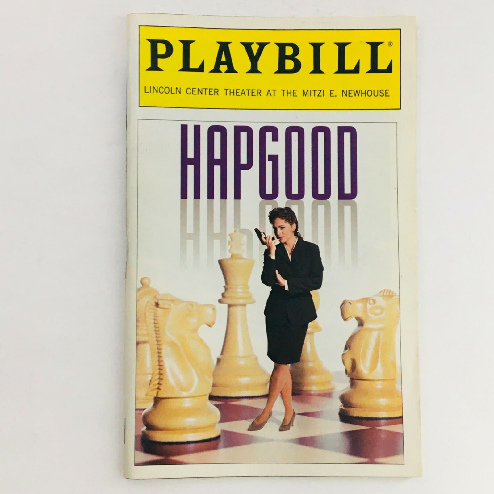 1994 Playbill Hapgood by Tom Stoppard, Jack O'Brien at Lincoln C