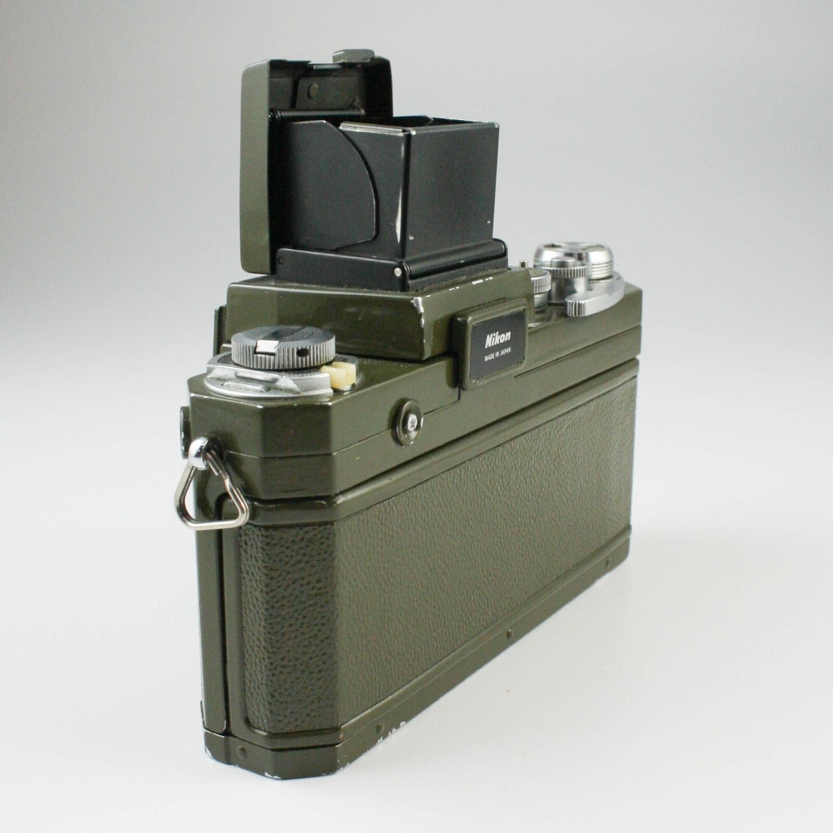 Nikon F Camera Body w/Waist Level Finder - Painted Green Nikon F Camera Body w/Waist Level Finder - Painted Green